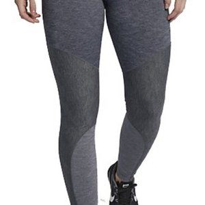 Women's Nike Power High-Rise Training Tights XS Gray Black  Gym Running Yoga